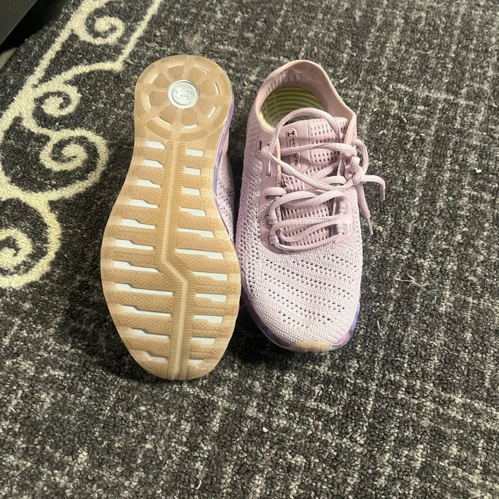 Under Armour Pink and Purple Athletic Shoes - Picture 2 of 3